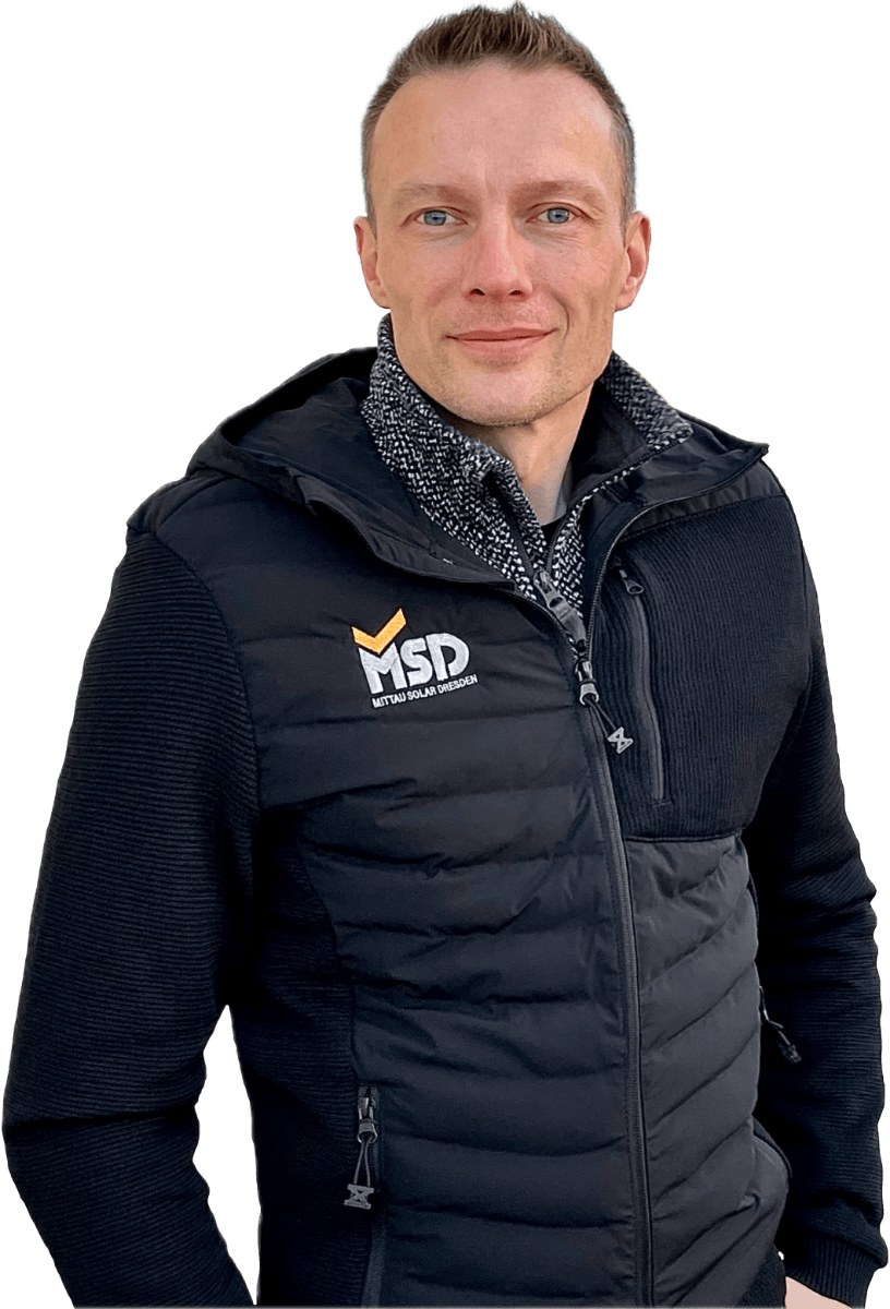 Mittau Solar Dresden Team: Projektentwickler Andre Krasemann
